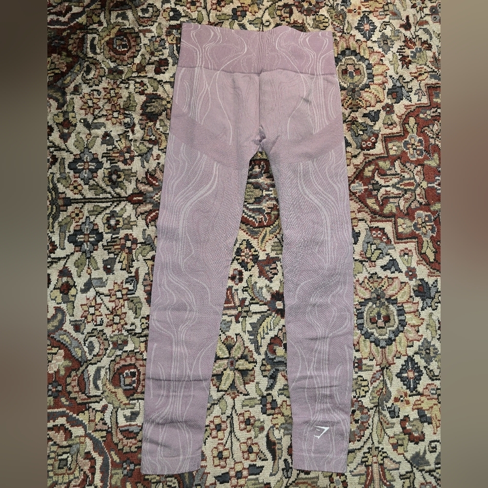 Gymshark Mauve Pink Seamless Leggings